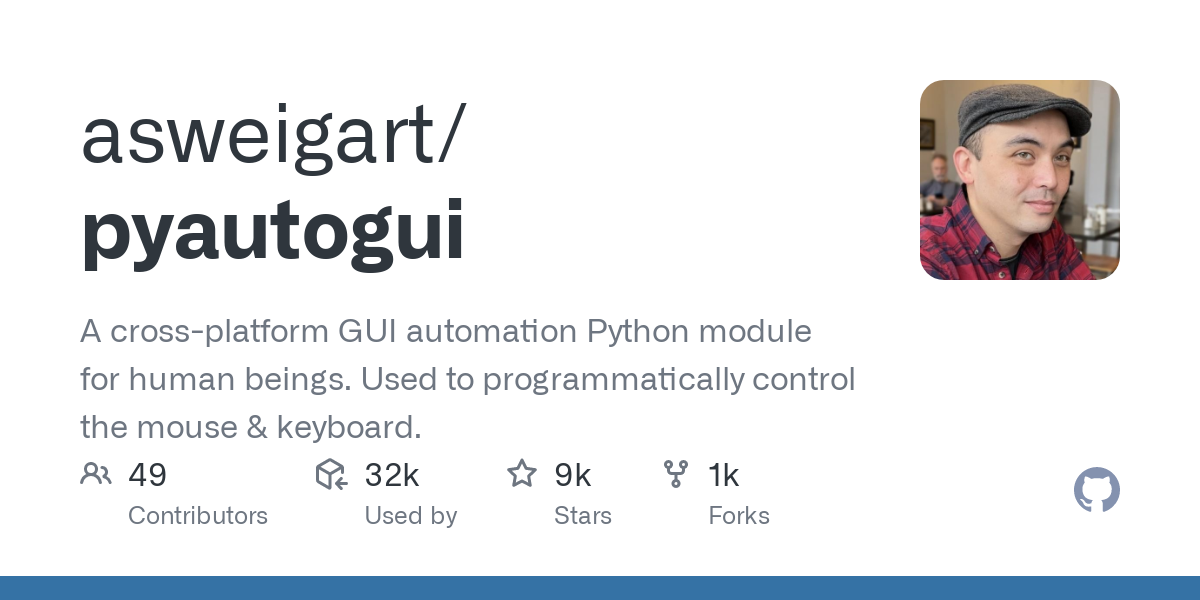 PyAutoGUI